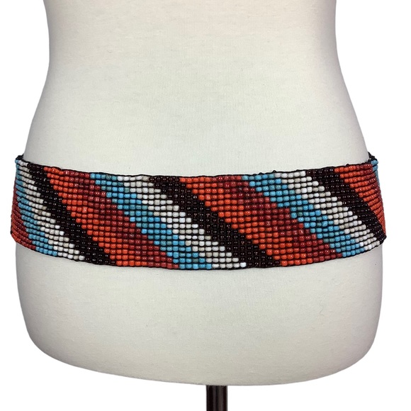 Boho Beaded Belt - Picture 2 of 4